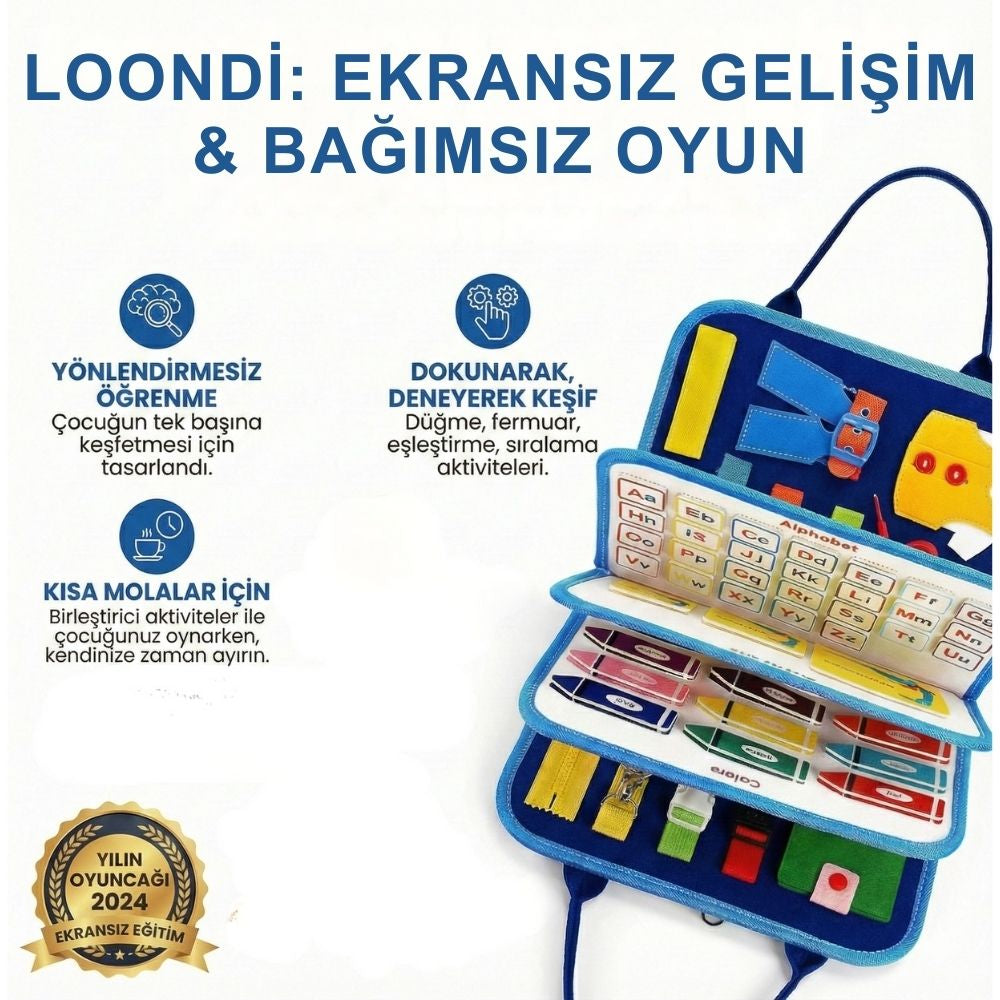 Tivenzo™ Loondi Yeni Nesil Aktivite Çantası