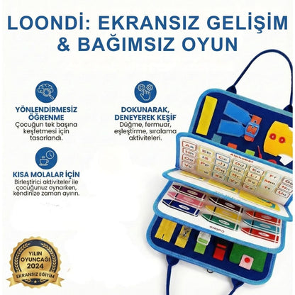 Tivenzo™ Loondi Yeni Nesil Aktivite Çantası