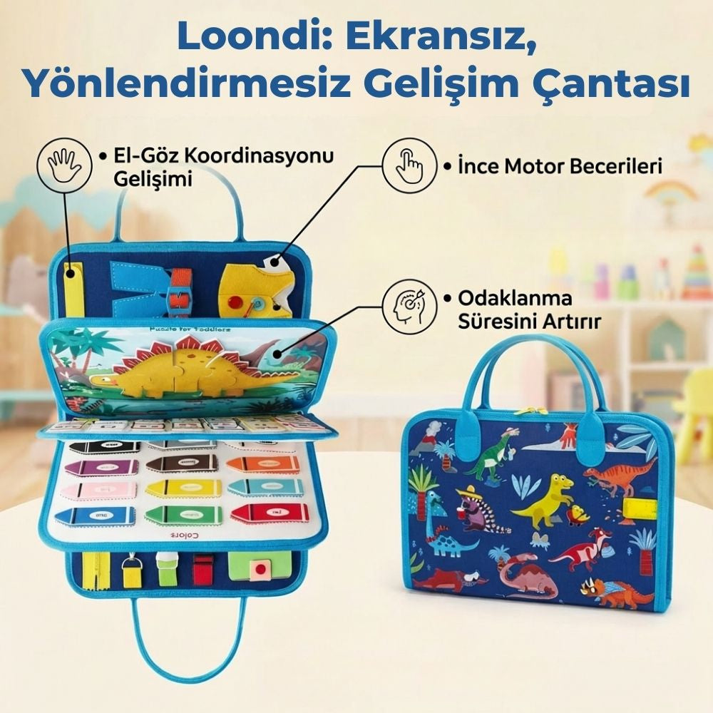 Tivenzo™ Loondi Yeni Nesil Aktivite Çantası